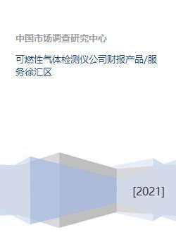 可燃性氣體檢測儀公司財報分析及產品服務拓展——以徐匯區(qū)軟件測試服務為重點